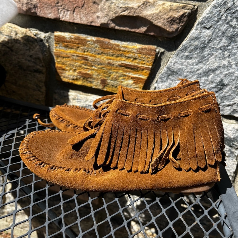 Minnetonka moccasin bootie